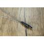MPRAINBOW Mens Stainless Steel Cremation Urn Bullet Pendant Ashes Necklace Keepsake Memorial Jewerly,Free Chain