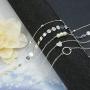 FUNRUN JEWELRY 10PCS Layered Choker Necklace for Women Girls Multilayer Chain Necklace Set Adjustable