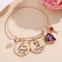 Birthday Gifts for Women Girls Bracelet, Birthday Charm Bracelets 10th 20th 30th 40th 50th 60th 70th 80th 90th Birthday Gift for Daughter, Sister, Friend, Teen Girls, Mom, Grandma