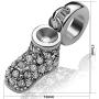 JMQJewelry Shoe Dangle Birthstone Charms for Bracelets Women Girl Men Baby Jewelry