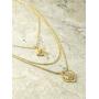 Vanessa Mooney Womens Cielo Rose & Amor Necklace