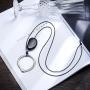 Coostuff Fashion Long Necklace with Pendant Jewelry Silver Necklaces for Women
