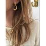 LOYATA Star Huggie Earrings Gold Dangle Hoop Drop 14K Gold Filled Dainty Small Simple Hypoallergenic Jewelry Gift for Women