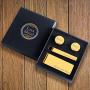 BodyJ4You 4PC Cufflinks Tie Bar Money Clip Button Shirt Father Day Love Best Dad Gift Box Set