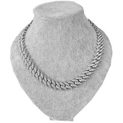 JIAEN Cuban Link Chain for Men 16mm Diamond Cuban Link Chain 18K Gold/Platinum Plated Hip Hop Jewelry 18 20 24 Inch