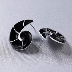 hanreshe Ladybug and Cat Noir Anime Goat Stud Earrings Women Girls Kids Jewelry Cartoon Black Earrings Animal Pet Gift Accessories