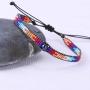 KELITCH Women Pearl Bracelets Wax Rope Wrap Bracelets Miyuki Beads Friendship Jewelry for Summer