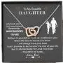 LOTUS-A Daughter Necklace from Dad - Daughter Gifts from Dad Father Daughter Gifts to My Daughter from Dad Christmas Daughter Gift Birthday Daughter Gift LOTUS-A Daughter Necklace from Dad - Daughter Gifts from Dad Father Daughter Gifts to My Daughter from Dad Christmas Daughter Gift Birthday Daughter Gift