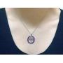 DMOMSA Unique Purple Tree of Life Pendant Lucky Necklace Charm Jewelry Suitable for Womens Birthday Gifts, Valentines Day, Mothers Day