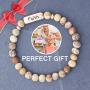 Inspirational Bracelets for Women – Faith Bracelet – Natural Stone Stretch Message Bracelet – Free Gift Box - Great Gift