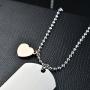 To My daughter from mom I Want You To Believe Love Mom Dog Tag Military Air Force Navy Coast Guard Necklace Ball Chain Gift for Best daughter Birthday and Graduation