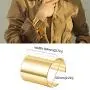 RIOSO 4 Pcs Cuff Bangle Bracelet for Women Open Wide Wire Bracelets Gold Wrist Cuff Wrap Bracelet RIOSO 4 Pcs Cuff Bangle Bracelet for Women Open Wide Wire Bracelets Gold Wrist Cuff Wrap Bracelet