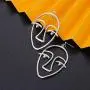 Hanpabum 13pairs Face Statement Earrings Hollow Face Hand Shaped Drop Dangle Earrings Set Platinum/Gold Plated Punk Style Jewelry Hanpabum 13pairs Face Statement Earrings Hollow Face Hand Shaped Drop Dangle Earrings Set Platinum/Gold Plated Punk Style Jewelry