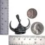 Viking Jewelry Norse Nordic Celtic Barbarian Gladiator Medieval Horned Helmet Hat Knight Armor Protection Amulet Lucky Charm Money Talisman pewter mens pendant necklace for men w Silver Ball Chain Viking Jewelry Norse Nordic Celtic Barbarian Gladiator Medieval Horned Helmet Hat Knight Armor Protection Amulet Lucky Charm Money Talisman pewter mens pendant necklace for men w Silver Ball Chain