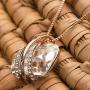 EMESLY 18K Rose Gold Plated Necklace/Earrings; Embellished with Premium Crystals, Nickel & Lead Free, Hypoallergenic Long Lasting Finish; Perfect Jewelry Gift for Women & Girls