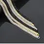 HH Bling Empire Iced Out Baguette Diamond Tennis Chain for Men Silver Gold Plated 16 18 20 24 30 Inches HH Bling Empire Iced Out Baguette Diamond Tennis Chain for Men Silver Gold Plated 16 18 20 24 30 Inches
