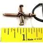 FORGIVEN JEWELRY Antique Nail Cross Necklace in Copper FORGIVEN JEWELRY Antique Nail Cross Necklace in Copper