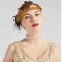 BABEYOND Round Imitation Pearl Choker Necklace Multi Strands Choker 20s Flapper Necklace Accessories for Gatsby Themed Party BABEYOND Round Imitation Pearl Choker Necklace Multi Strands Choker 20s Flapper Necklace Accessories for Gatsby Themed Party