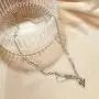 MADURIAO Dainty Cute Choker Necklaces for Women Stainless Steel Pendant Necklace Simple Jewelry Teen Gifts