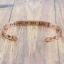 Joycuff Inspirational Bracelet Friendship Gifts for Her Girl Women Daughter Jewelry Best Friend BFF Cuff