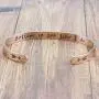 Joycuff Inspirational Bracelet Friendship Gifts for Her Girl Women Daughter Jewelry Best Friend BFF Cuff