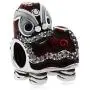 Animal Charms Chinese Lion Dance Charm 925 Sterling Silver Bead for European 3mm Bracelet Jewelry