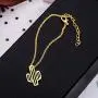 Simple Openwork Cactus Necklace Stud Earrings Jewelry Set Simple Openwork Cactus Necklace Stud Earrings Jewelry Set