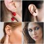 CZ Surgical Stainless Steel 16G Sleeper Cartilage Daith Tiny Small Hoop Earrings Tragus Mini Hinged Clicker Nose Ring Cuff Huggie Hoops for Women Men Girls Helix Piercings Jewelry Gifts Bff