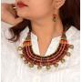 Zephyrr Original Tibetan Beads Necklace Set for Women Statement Handmade Fashion Boho Jewelry