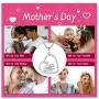 Elephant Mother Daughter Jewelry for Women - 925 Sterling Silver Infinity Love Heart Ring Pendant Necklace Gifts for Mother Daughter