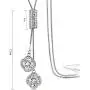 Z-Jeris Womens Crystal Flower Jewelry Tassel Pendant Long Chain Necklace Z-Jeris Womens Crystal Flower Jewelry Tassel Pendant Long Chain Necklace