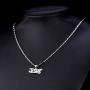 U7 Christian Jewelry 18K Gold Plated Jesus Piece Love Necklace Cubic Zirconia I Love Jesus Pendant