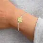 Annie & Kevin 925 Sterling Silver Sunflower Anklets/Bracelets/Necklaces/Earrings/Jewelry Set/Yellow Gold Plated CZ Flower with Jewelry Gift Box for Women Annie & Kevin 925 Sterling Silver Sunflower Anklets/Bracelets/Necklaces/Earrings/Jewelry Set/Yellow Gold Plated CZ Flower with Jewelry Gift Box for Women