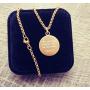 Pendant Sports Luke 1:37 Athletes Necklace Crafted in Stainless Steel and Presented in a Black Velvet Box. Baseball, Football, Hockey, Racing, Soccer, Basketball & Volleyball.