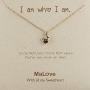 MaLove Cute Duck Inspirational Pendant Necklace, Handmade Gold-Tone Plated Pendant Necklace Jewelry Gift for Women