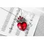 FRTTVM Evie Red Heart Necklace Descendants Princess Costume Queen of Hearts Fan Jewelry for Girls Teens Halloween Parties FRTTVM Evie Red Heart Necklace Descendants Princess Costume Queen of Hearts Fan Jewelry for Girls Teens Halloween Parties