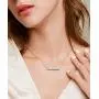 JZMSJF 925 Sterling Silver Faith I Am a Child of God Bar Pendant Necklace with Little Cross Jewelry Gifts for Women Adults
