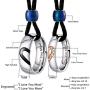 Aienid Couple Necklace Pendant,King Queen Tungsten Steel Pendant Necklace for Wedding