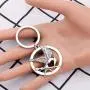 SEIRAA The Hunger Games Movie Jewelry Arrow Jewelry Bird with Arrow Circular Keychain for Movie Fans SEIRAA The Hunger Games Movie Jewelry Arrow Jewelry Bird with Arrow Circular Keychain for Movie Fans