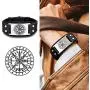 FaithHeart Viking Bracelet for Men-Nordic Bracelet with Runic Compass/Thors Hammer/Yinyang Wolf/Celtic Pentacle-Norse Vegvisir Jewelry FaithHeart Viking Bracelet for Men-Nordic Bracelet with Runic Compass/Thors Hammer/Yinyang Wolf/Celtic Pentacle-Norse Vegvisir Jewelry