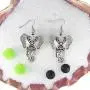 Boho Style Elephant Lava Stone Essential Oil Diffuser Earrings Antique Silver Plated Dangle Earrings Aromatherapy Earrings for women Boho Style Elephant Lava Stone Essential Oil Diffuser Earrings Antique Silver Plated Dangle Earrings Aromatherapy Earrings for women