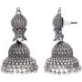 Aheli Antique Oxidized Vintage Boho Bohemian Jhumki Jhmuka Earrings Indian Bollywood Ethnic Wedding Fashion Tribal Jewelry for Women