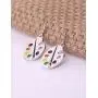 Trendy Enamel Artist Paint Palette and Brush Drop Earrings Gifts Jewelry for Women & Girls Trendy Enamel Artist Paint Palette and Brush Drop Earrings Gifts Jewelry for Women & Girls