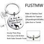 FUSTMW Dog Owner Gifts Best Boxer, Boston Terrier, Golden Retriever Mom Ever Keychain Gift Dog Lover Gifts Paw Print Jewelry Animal Pet Owner Rescue Gift