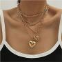 4PCS Gold Dainty Link Layered Chain Necklace Set Boho Choker with Lock,Coin,Evil Eye,Moon & Star,Compass Pendant Initial Necklaces Chunky Curb Link Paperclip Jewelry for Gift 4PCS Gold Dainty Link Layered Chain Necklace Set Boho Choker with Lock,Coin,Evil Eye,Moon & Star,Compass Pendant Initial Necklaces Chunky Curb Link Paperclip Jewelry for Gift