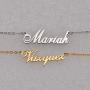 GR35Z9 Custom Customize Personalized Name Necklace for Womens