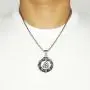 Elfasio Viking Necklace for Men Valknut Odins Norse Warrior Stainless Steel Pendant Chain Jewelry, Length 18-30 inch Elfasio Viking Necklace for Men Valknut Odins Norse Warrior Stainless Steel Pendant Chain Jewelry, Length 18-30 inch