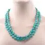 Gem Stone King Handmade 48 Inch Long Pebble Shape Simulated Turquoise Necklace Gem Stone King Handmade 48 Inch Long Pebble Shape Simulated Turquoise Necklace