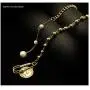 Lem Trend Gold Layered Necklace 14K Gold Plated Dainty Coin Necklaces Adjustable Multilayer Vintage Choker Jewelry for Women Girls 3Pcs
