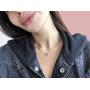 Ya Malanii Small Heart Initial Stainless Steel Necklace for Women, Girls and Kids